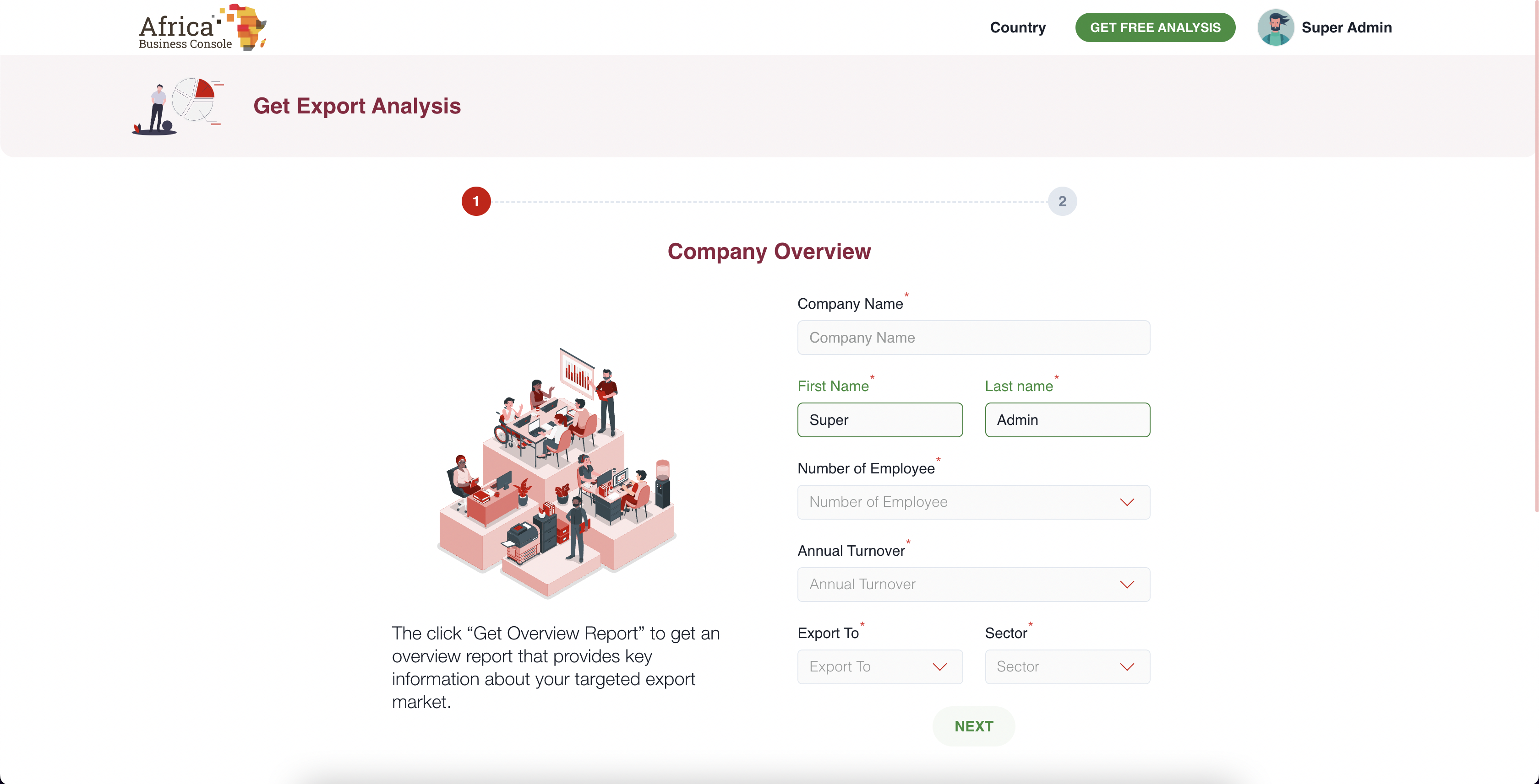 Africa Business Console screenshot 4